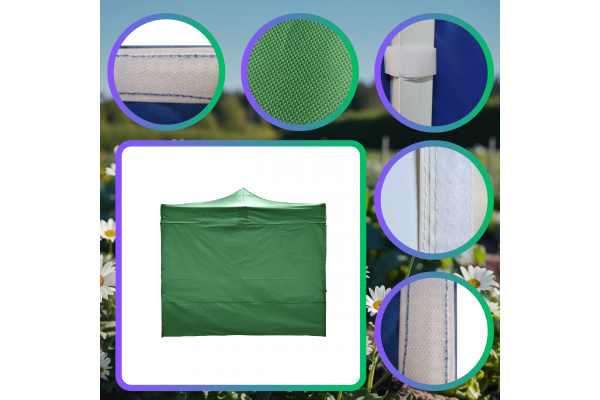 NAMIOT CIĘŻKI 3X3 ZIELONY (ML)